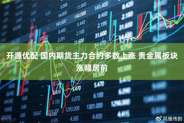 开源优配 国内期货主力合约多数上涨 贵金属板块涨幅居前